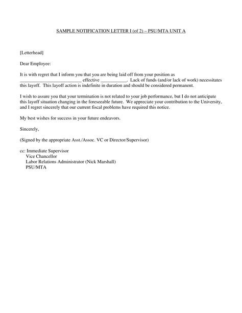 employee termination letter  examples format  tips