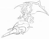 Naganadel Pokemon Wip sketch template