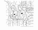 Coloring Missionary Pages Journeys Paul Getcolorings Getdrawings sketch template
