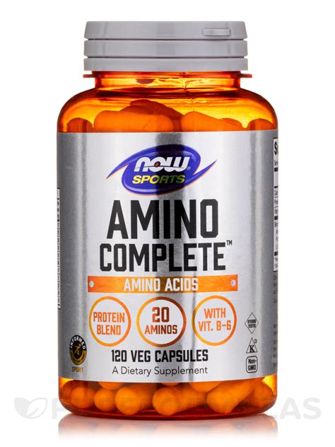 Now® Sports Amino Complete™ 120 Capsules Now Pureformulas