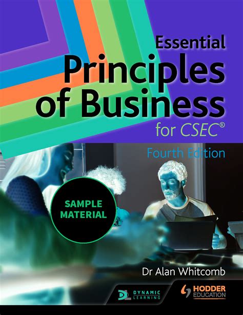 solution essential principles  business  csec sample material