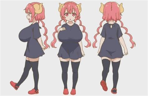 Dragon Girl Miss Kobayashis Dragon Maid Chica Anime Manga Kawaii