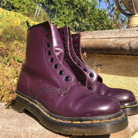 dr martens shoes purple  martens poshmark