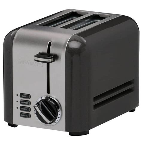 cuisinart classic  slice toaster  black cpt tn  home depot