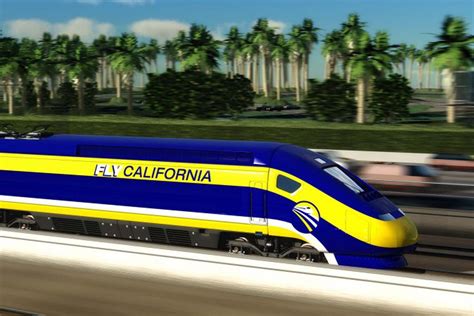 california  start construction  san francisco  la high speed railway  verge