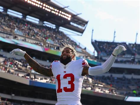 odell beckham joins cleveland browns in new york giants
