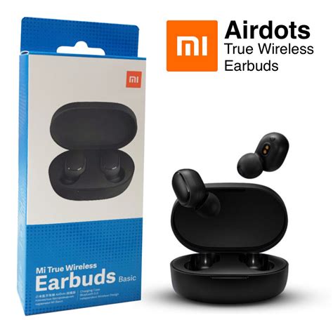 xiaomi airdots true wireless earbuds basic black comprar magazine