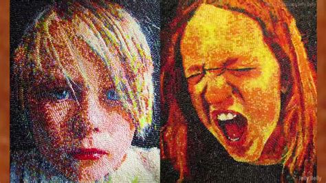 An Artist Uses Thousands Of Jelly Beans To Create Captivating Portraits