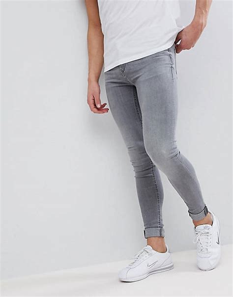 Blend Flurry Gray Wash Extreme Skinny Jeans Asos