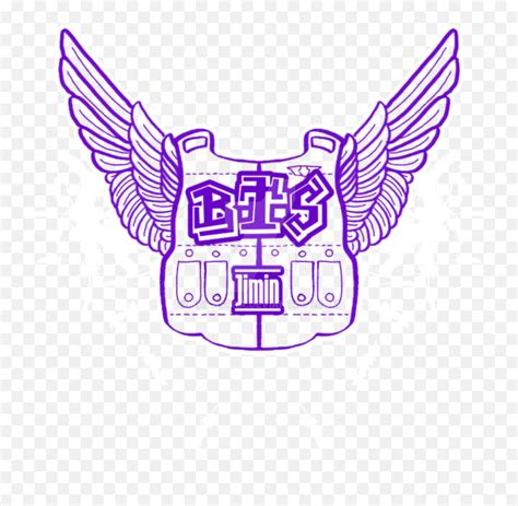 bts logo symbol copy  paste symbol bts army logo purple emoji