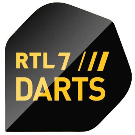 rtl darts flights zwart mcdartshopnl