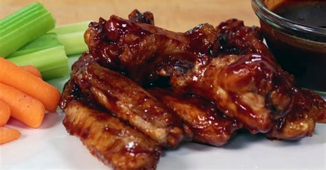 honey barbecue chicken wings recipe popsugar food