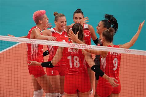 Turkey S Women S Volleyball Team Reaches Tokyo 2020 Quarterfinals