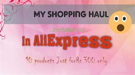 aliexpress onlineshopping haul affordable price  products youtube