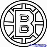 Bruins Boston Coloring Logo Nhl Pages Hockey Logos Drawing Pumpkin Template Stencil Printable Carving Team Stencils Color Teams Draw Print sketch template