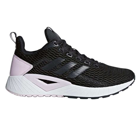 adidas questar cc womens running shoes black lilac   rebel sport