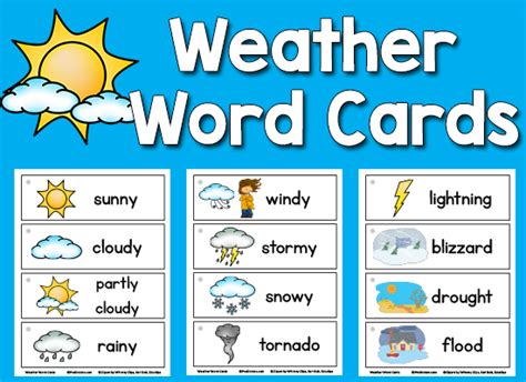 weather words lessons tes teach