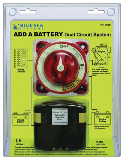 blue sea  blue sea systems solenoid add  battery  boaters