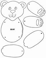 Puppets Polar Colouring Moveable 13kb Movable sketch template