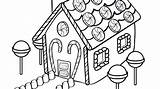 Coloring House Pages Gingerbread Gretel Hansel Christmas Candy Kids Print Houses Worksheets Color Printable Chocolate Activities Getcolorings Holiday Children Choose sketch template