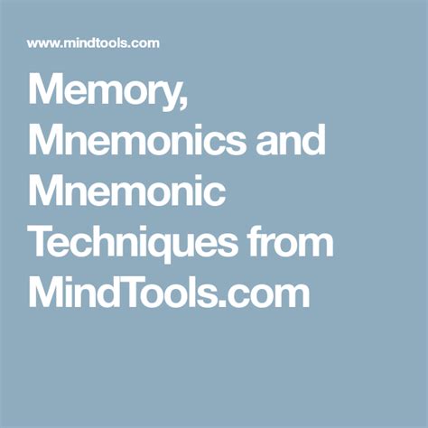memory improvement techniques start  boosting  powers
