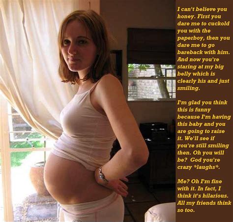 pregnant white wife slut naked photo