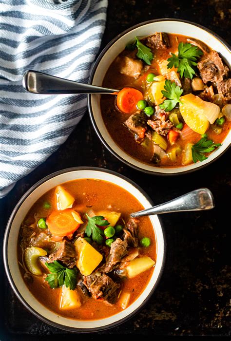 Whole30 Beef Stew Slow Cooker Stove Top