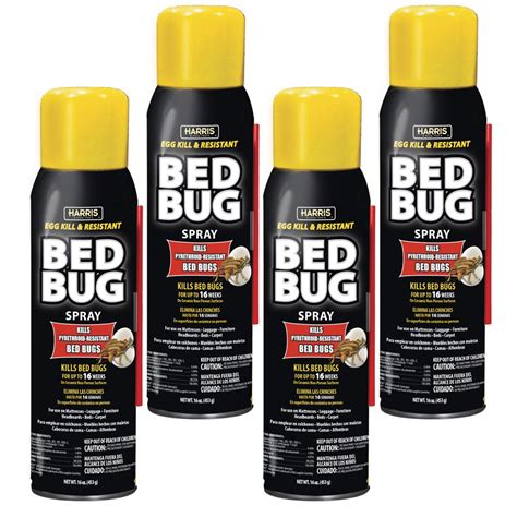 harris  oz egg kill  resistant bed bug spray pack   blkbba