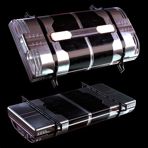 alex nevarez 25 sci fi 3d models interior asset pack