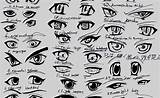 Anime Eyes Male Happy sketch template
