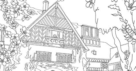 scenery coloring pages  adults