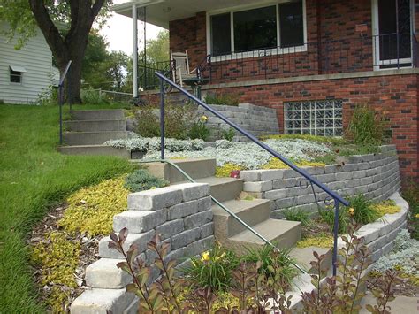 landscaping retaining walls stairs
