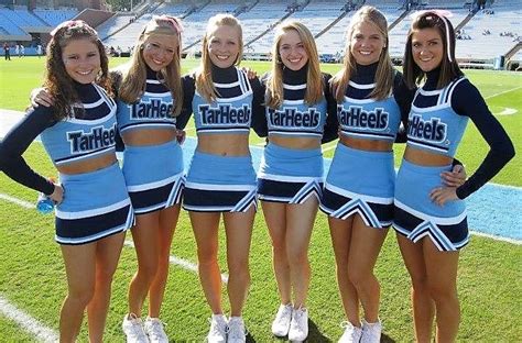 Pin By Fan Of Redheads On Photo Tribute To Unc Cheerleaders