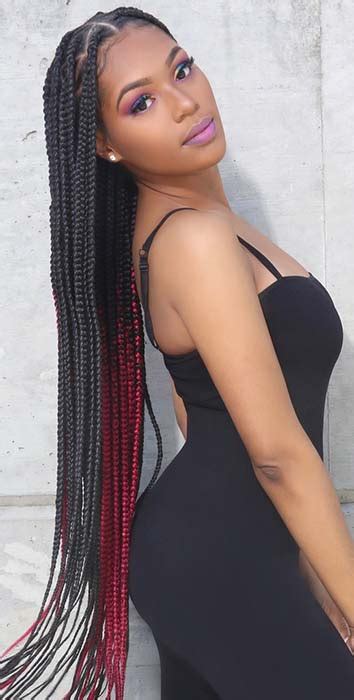 23 best long box braids hairstyles and ideas page 2 of 2 stayglam