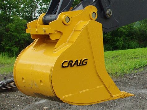 backhoe trenching buckets craig manufacturing
