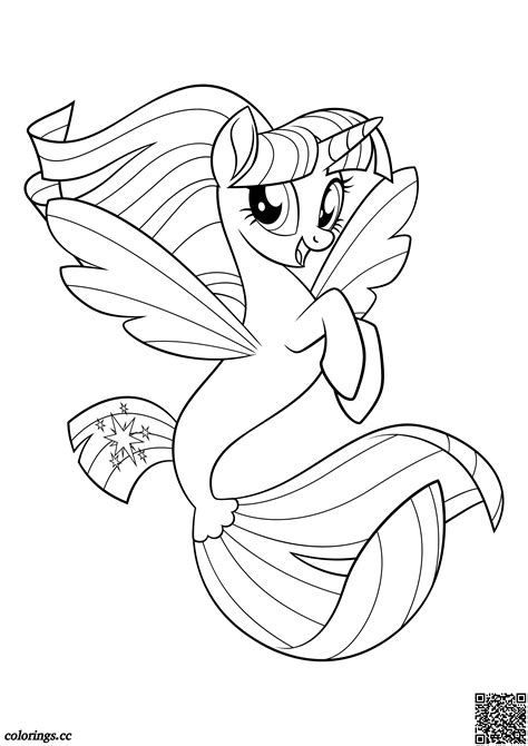 pony coloring sheet twilight sparkle coloring pages