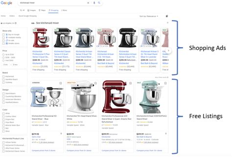 product listings  google shopping