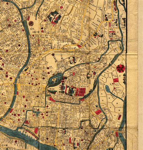 edo tokyo   perry castaneda map collection ut library