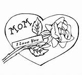 Mom Coloring Pages Color Print sketch template