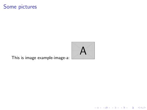 how can i insert multiple pictures in a beamer document so