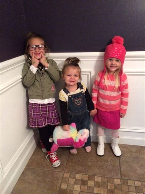 Diy Despicable Me Costume For The Girls Pinterest