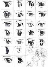 Eyes Draw Shojo Anime Deviantart Manga Eye Drawing Beginners Character Characters Tutorial sketch template