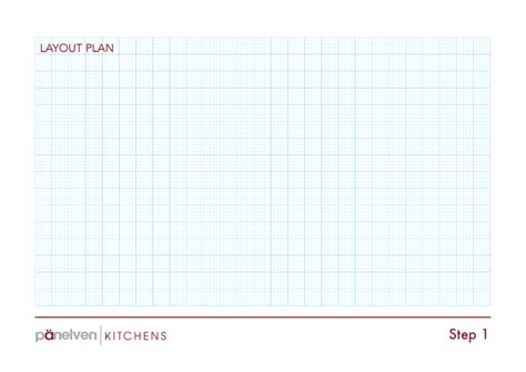 print layout plan graph paper panelven kitchens