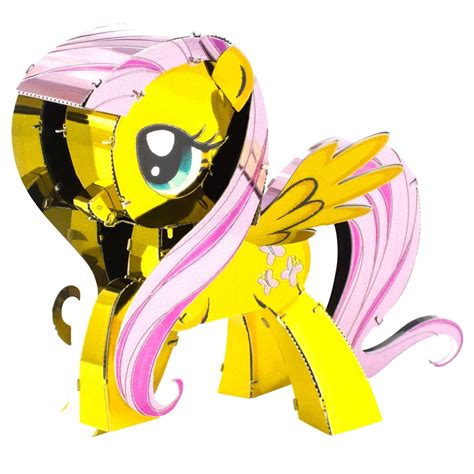 fascinations metal earth   pony fluttershy