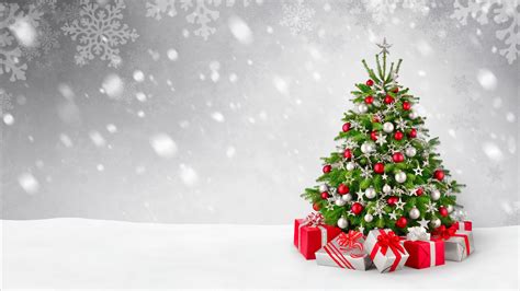 wallpaper christmas  year gifts fir tree snow  holidays