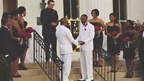 Two Men Of Kappa Alpha Psi Fraternity Marry Each Other