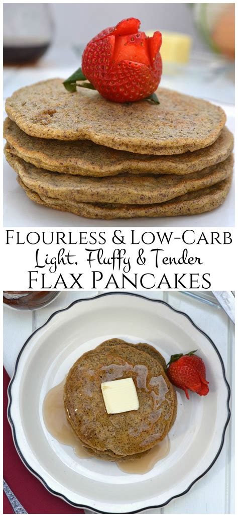 light fluffy tender  carb keto flax meal pancakes   quick