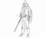 Arkham Coloring Pages Knight Robin Batman Drawing City Library sketch template