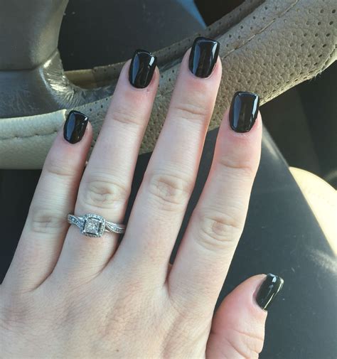 short black acrylic nails nails pinterest black acrylic nails