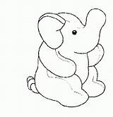 Coloring Pages Piggie Gerald Elephant Popular Coloringhome sketch template